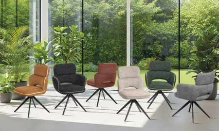 Chaise tissu